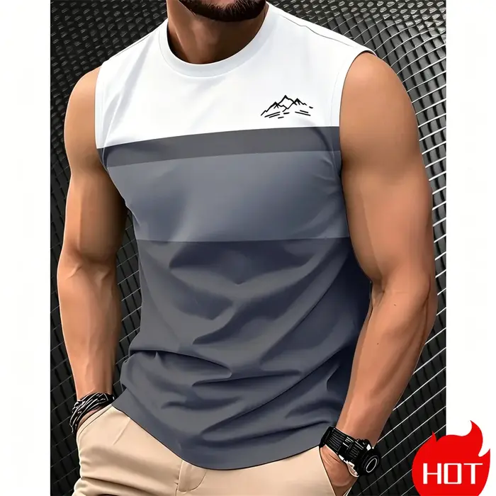 T-shirt sans manches pour homme