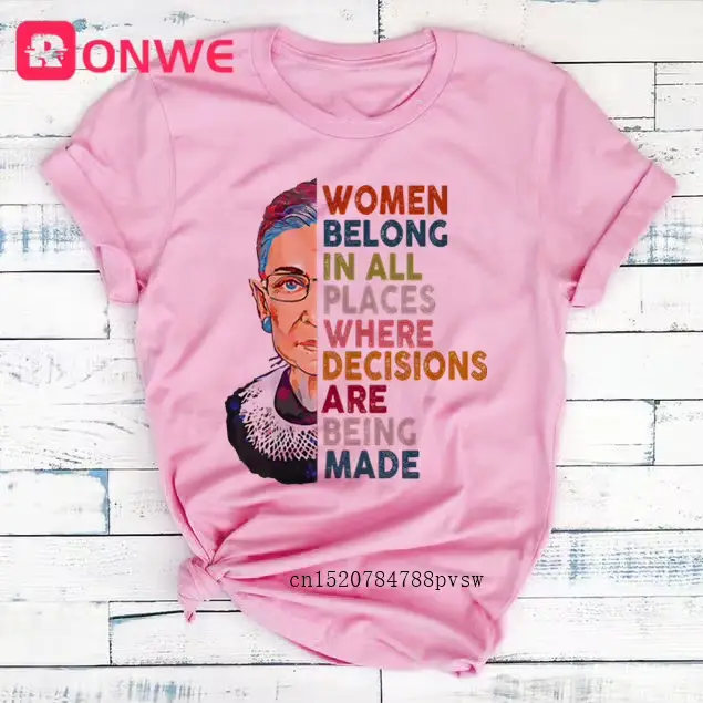 Rbg Cherokee Bader Ginsburg Tshirt pour femme