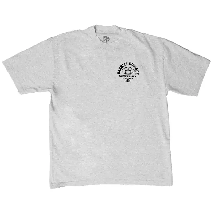 Barbell Brigade 2025 T-Shirt de gymnastique d'été pour hommes en coton à manches courtes musculation Fitness entraînement musculaire t-shirts vêtements de sport à la mode