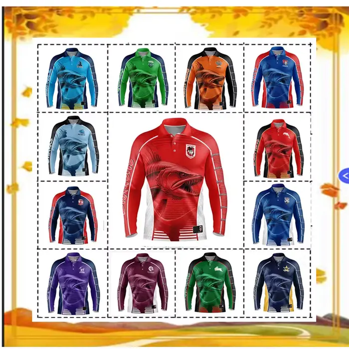 Chemise de pêche 2025 pour hommes, taille S--5XL