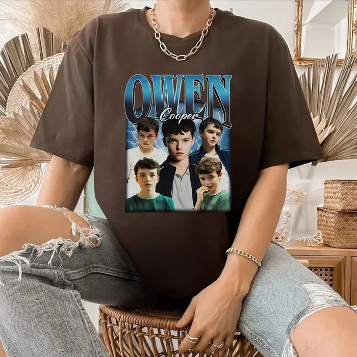 Adolescence série TV inspiré t-shirt Owen Cooper Bootleg chemise Vintage Jamie Miller hommage Meme c
