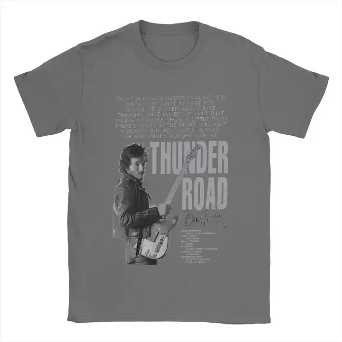 T-shirt Crazy Bruce Springsteens Metal The Boss Rock Music Tour pour hommes et femmes