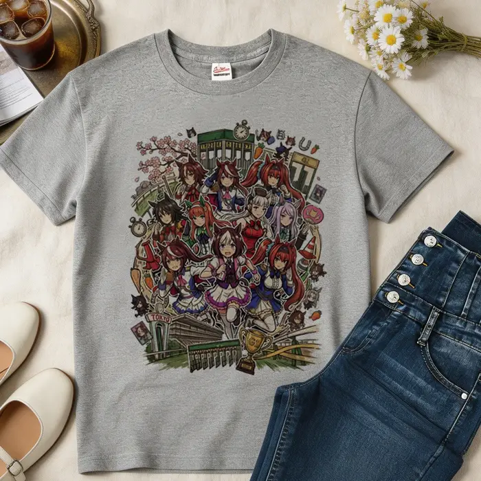 T-shirt Umamusume Pretty Derby pour fille