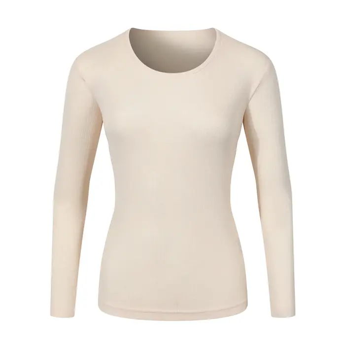 T-shirt en laine mérinos 100% pour femme