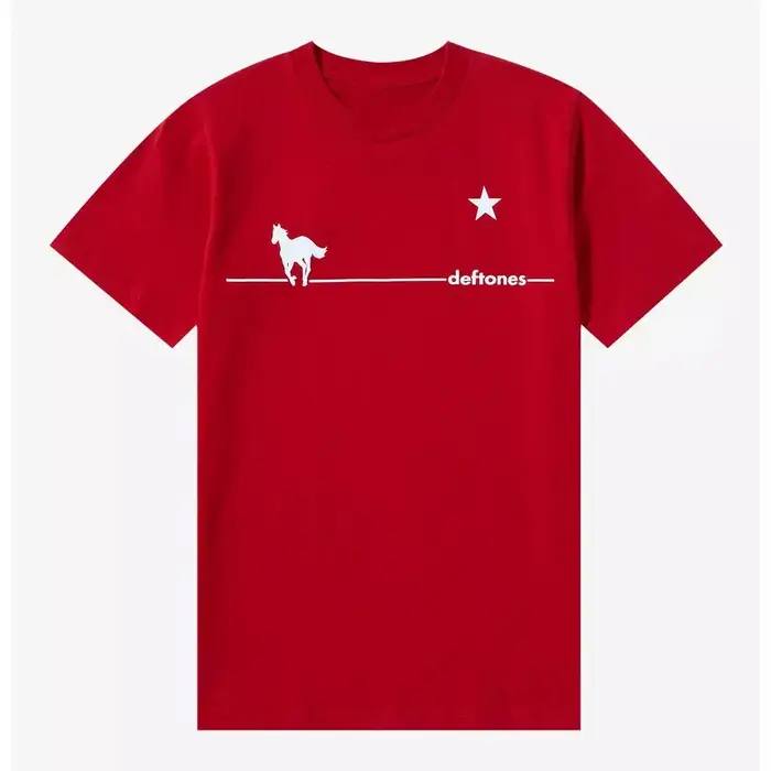 Deftones Saturday Night Wrist Band T-Shirt en coton avec motif graphique pour hommes et femmes