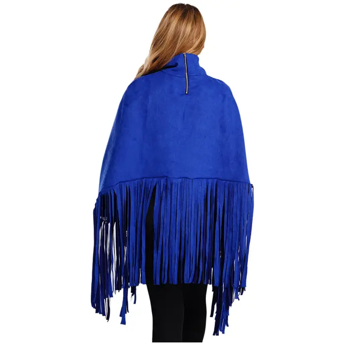 Pull rétro en Faux daim pour femmes