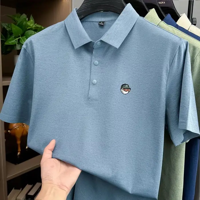 Polo de golf à manches courtes pour hommes