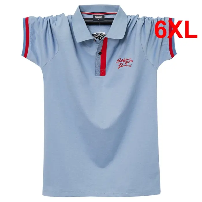 Polo décontracté à manches courtes pour hommes