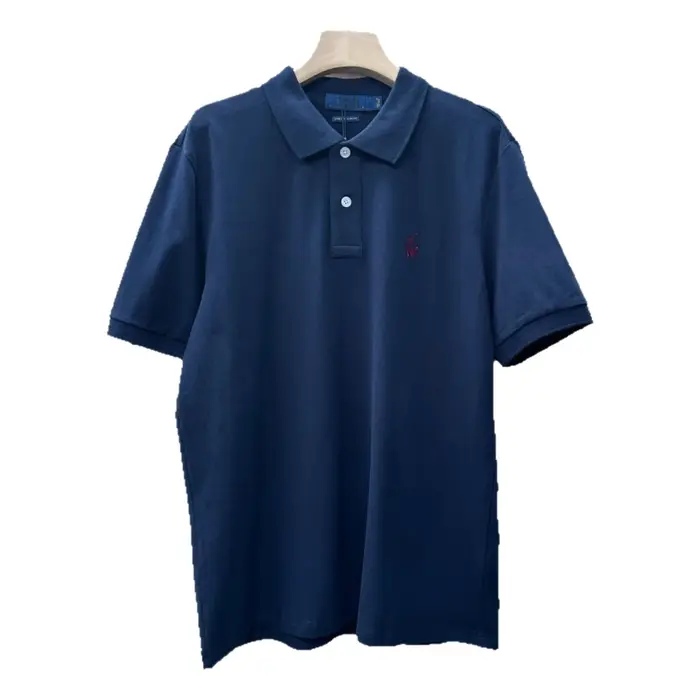 Polo brodé d'été pour homme