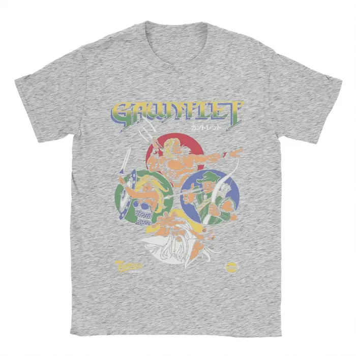 Gauntlet rétro jeu T-Shirt hommes 100% coton incroyable