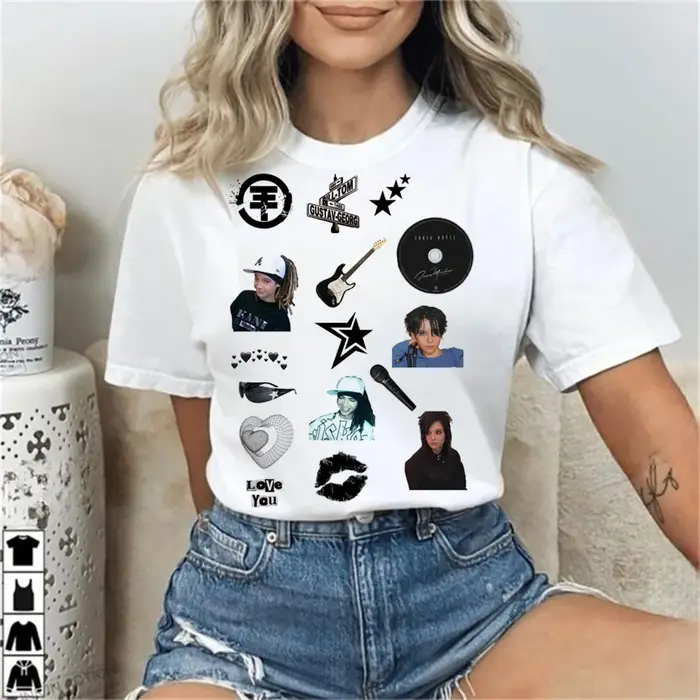 Tokio Hotel t-shirt adolescent graphique classique respirant coloré université psychédélique t-shirt classique streetwear Grunge confortable