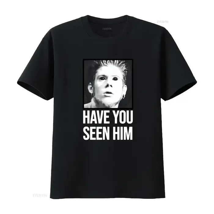 T-shirt Wes Borland Have You Seen Him Print Limp Bizkit pour homme, merchandising pour fans de group