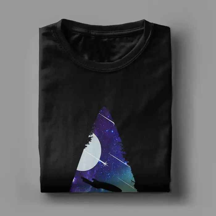 T-Shirt à Manches Courtes et Col Rond pour Homme