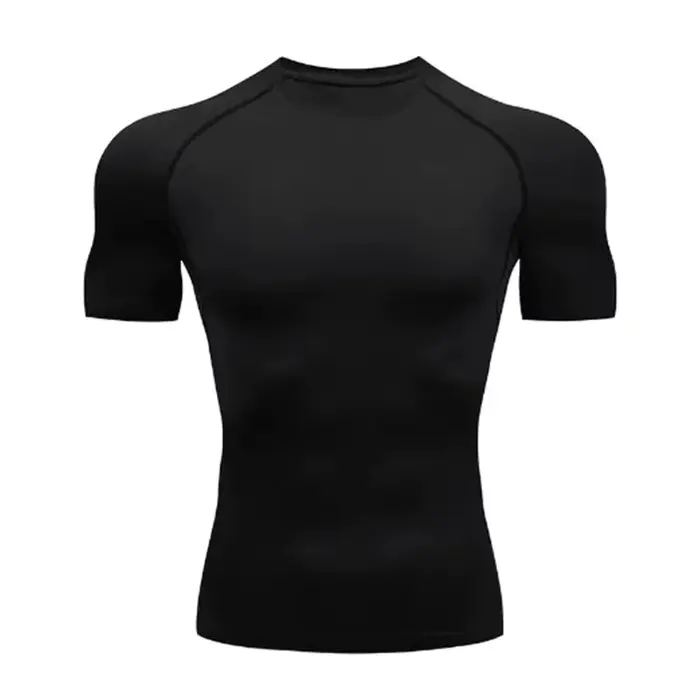 T-shirt de compression sportif pour homme 2026