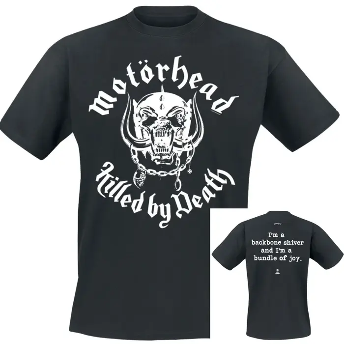 T-shirt Ace of Spades Motörhead pour hommes et femmes, t-shirt graphique Vintage Metal Rock Band, 100% coton, Streetwear d'été