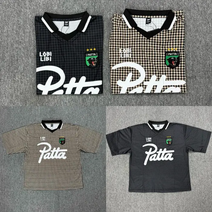 PATTA Jersey Homme Femme Sport Haute Qualité Color Blocking Broderie Polo Manches Courtes T-shirt Patta