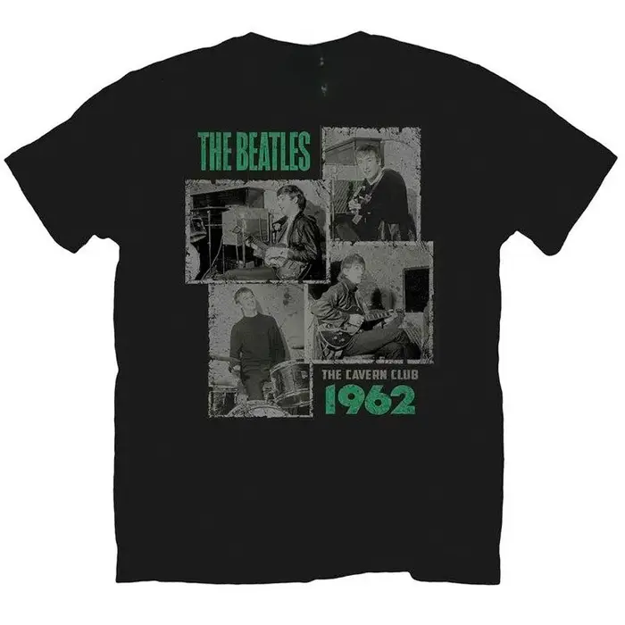 T-shirt décontracté The Beatles 1962 The Cavern Club pour hommes et femmes