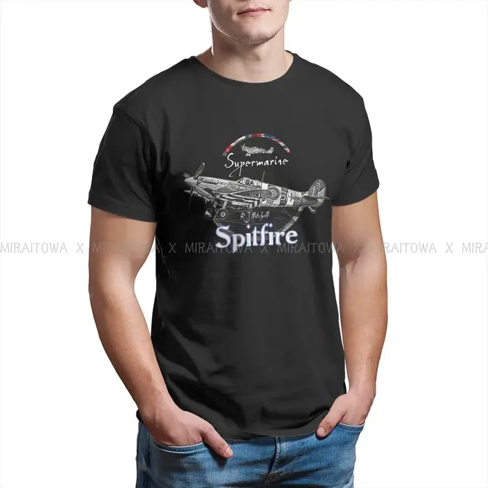 Spitfire – t-shirt créatif pour hommes
