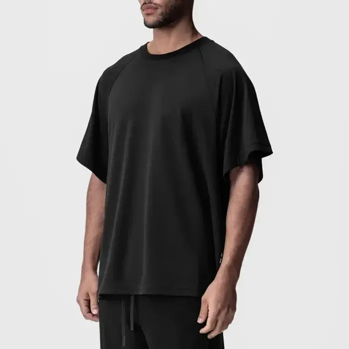 T-Shirt surdimensionné en maille pour hommes