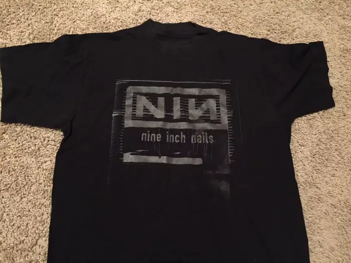 Nine Inch Nails NIN 2005 Tour T-Shirt en coton avec motif graphique pour hommes et femmes, Streetwea