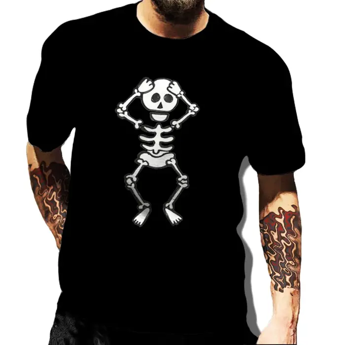Hommes Halloween T-Shirt tendance vêtements gothique Streewear homme Hip Hop hauts Clown graphique t