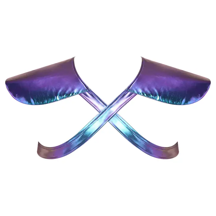 Hauts Métalliques Brillants Gothiques pour Hommes