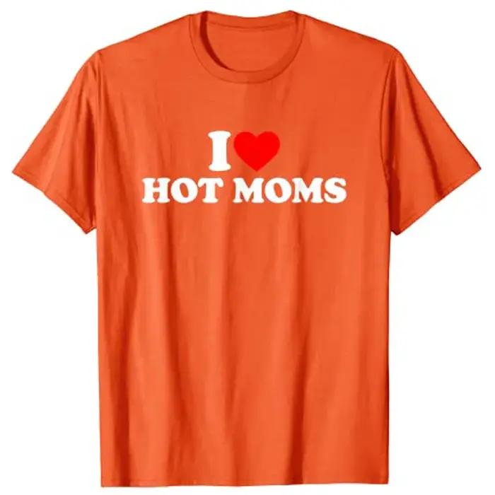 T-Shirt «I Love» pour mamans, hauts, cadeau de fête des mères