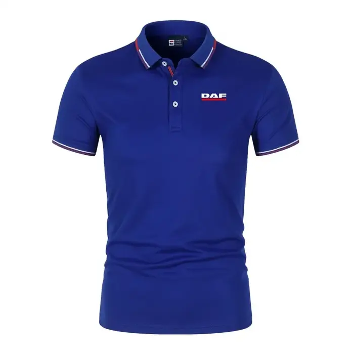 Polo décontracté à manches courtes pour homme