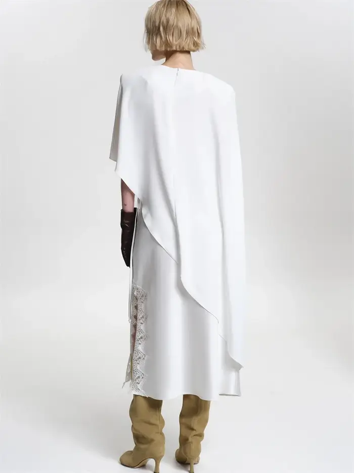 Tossy mode blanc Satin débardeur pour femmes à manches courtes en vrac solide élégant trajet automne 2025 vêtements