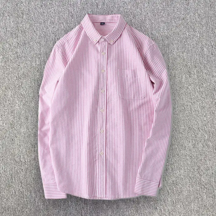 Chemise en coton Oxford pour hommes