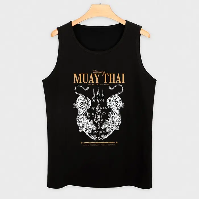 T-shirt classique Muay Thai Twin Tiger pour homme