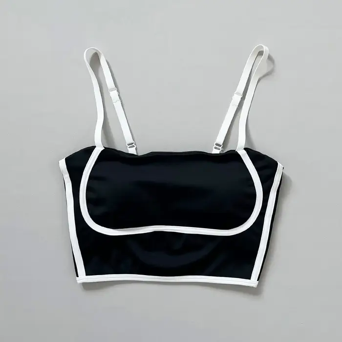 Nouveau débardeur de sport pour femme avec coussinets de soutien-gorge intégrés pour la course à pied