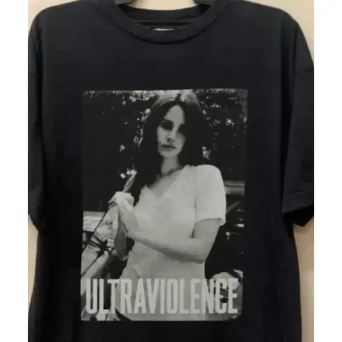 T-shirt unisexe avec motif Lana Del Rey