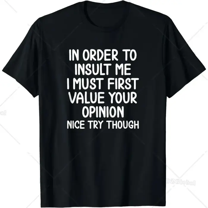 T-shirt graphique imprimé personnalisé pour hommes