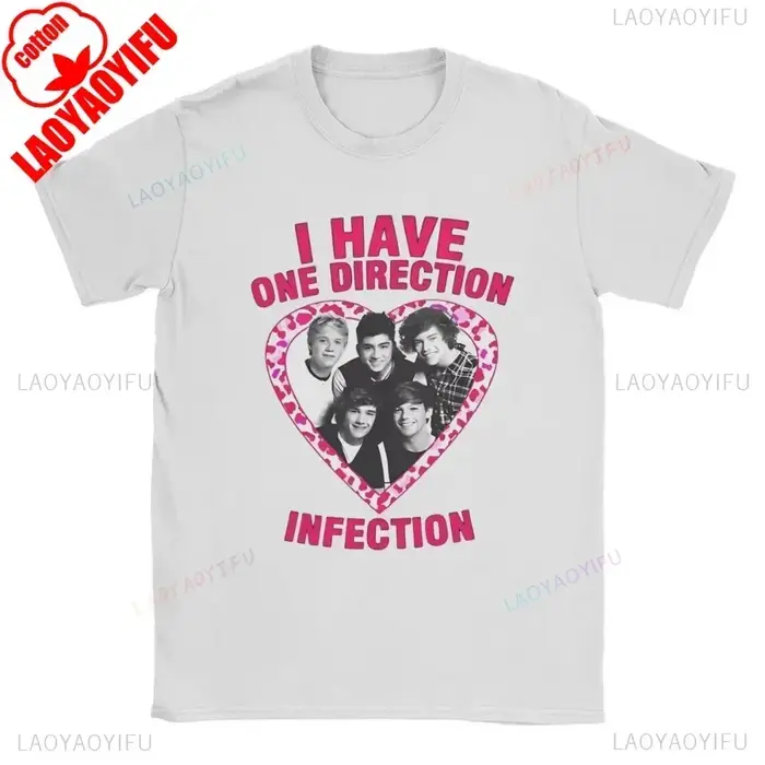 One Directions femmes imprimer T-Shirts rappeur à manches courtes t-shirt Hip Hop Vintage chanteur hauts été coton