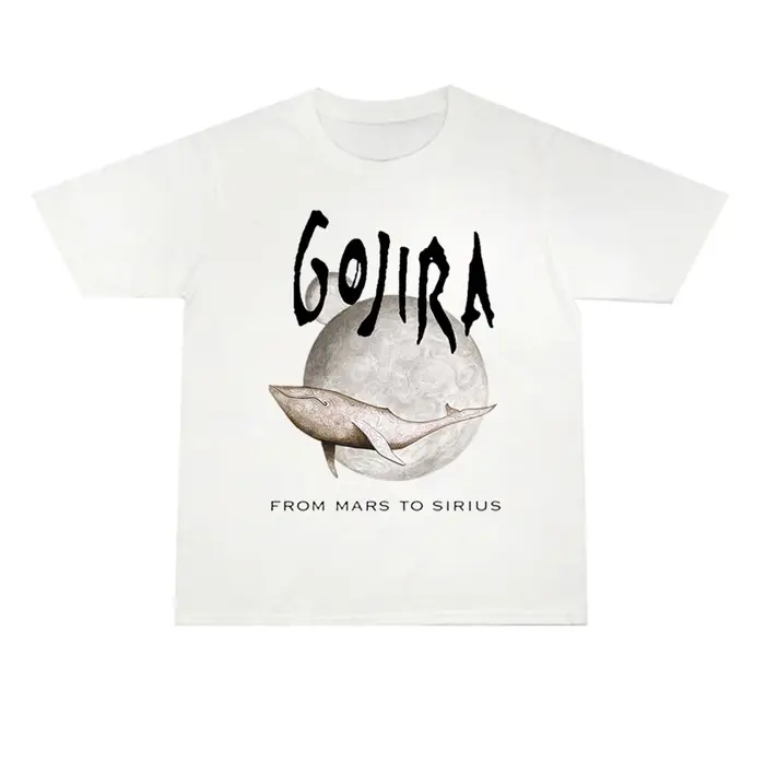 2025 nouvel été groupe de métal lourd Gojira imprimé coton hommes et femmes T-shirt de haute qualité