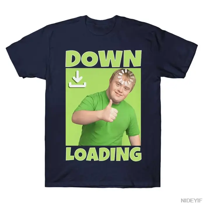 T-shirt Meme drôle pour hommes et femmes, 100% coton, hauts à manches courtes