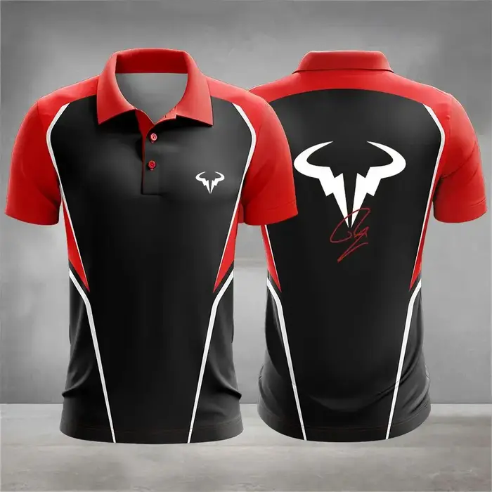 Nouveau Polo Homme Été 2026 – Tendance, Confortable, Doux et Respirant avec Motif Imprimé 3D