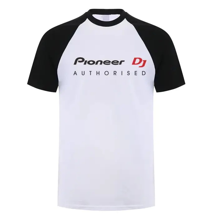Pioneer DJ Autorisé T Chemises Hommes Mode D'été À Manches Courtes Homme