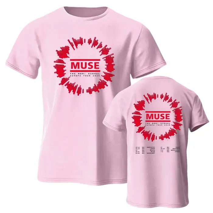 MUSE The Wow! T-shirt Signal Tour unisexe