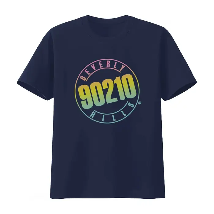 T-shirt rétro Beverly Hills 90210 avec logo