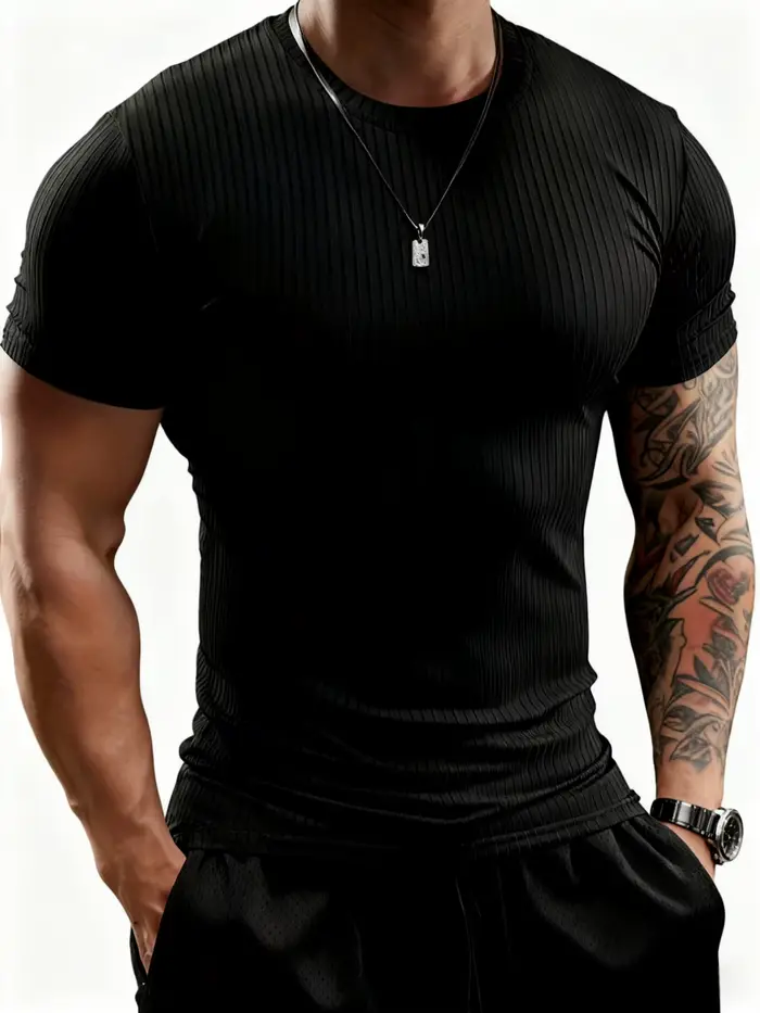 T-Shirt de Fitness pour hommes