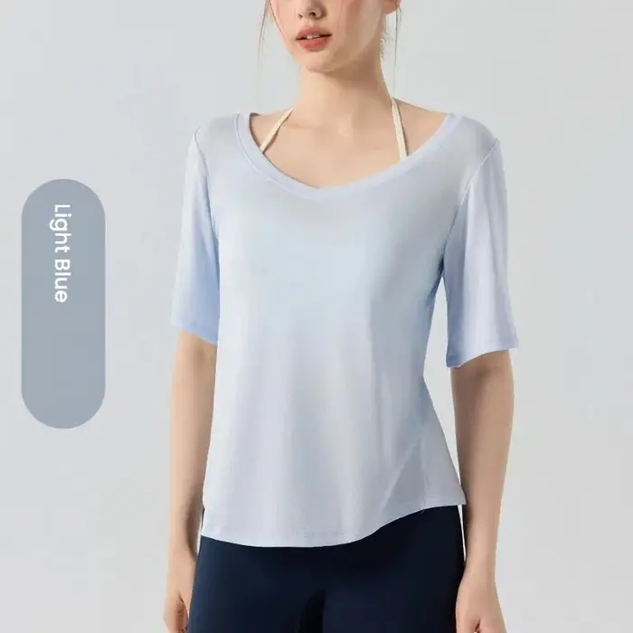 T-shirt de yoga pour femmes