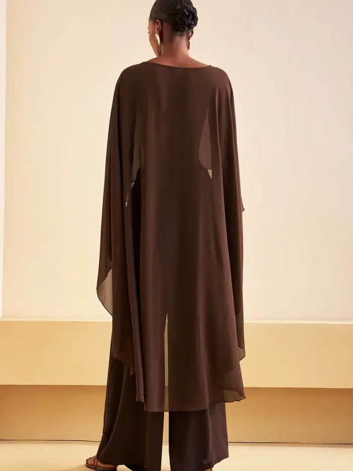 Poncho transparent pour femmes