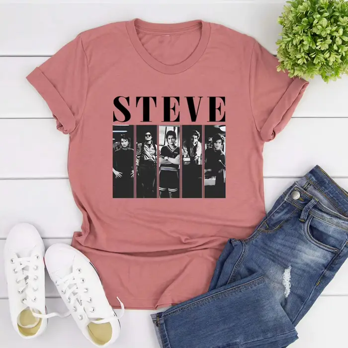 T-shirt vintage Steve Harrington, T-shirt Steve Harrington Maman de l'année, T-shirt à manches court