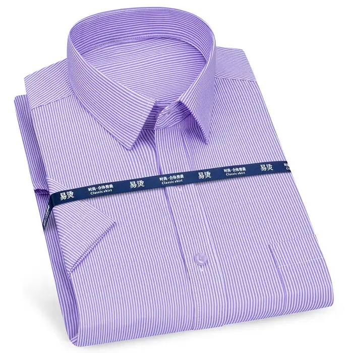Chemise à manches courtes pour hommes