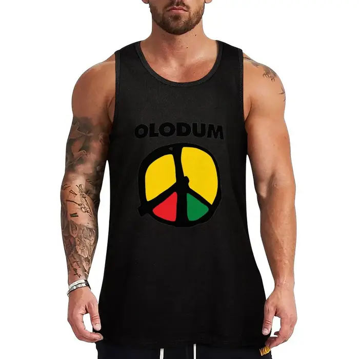 Olodum-T-shirt d'été Michael Jackson PEACE and LOVE pour homme