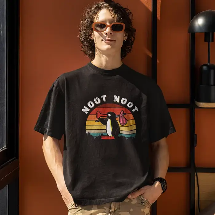Noot Noot – t-shirt à manches courtes et col rond pour homme