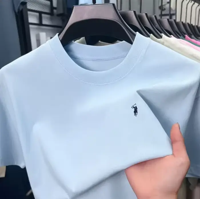 T-shirt à manches courtes en coton pour hommes