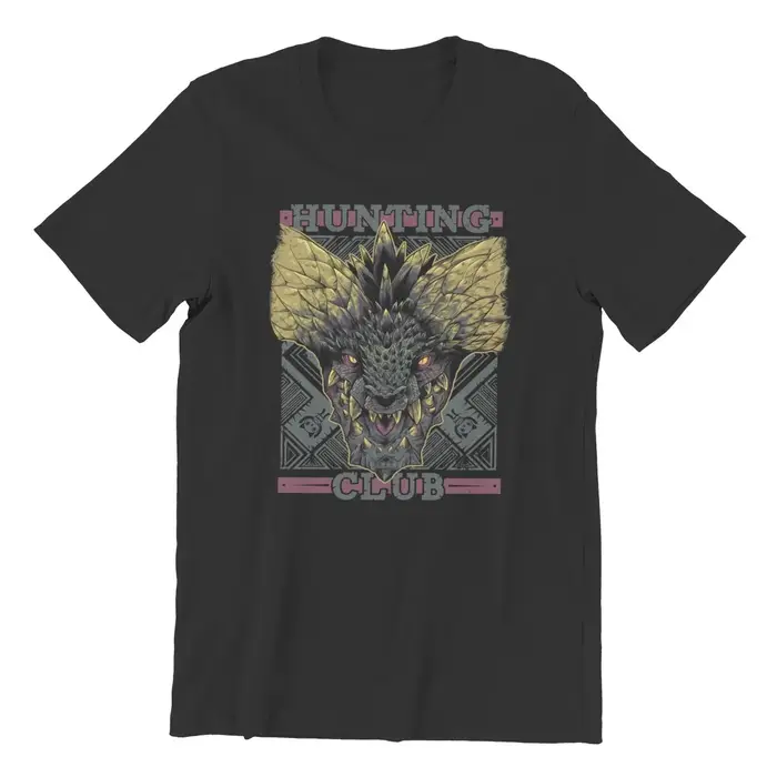 T-Shirt Unisexe Monster Hunter World Hunting Club pour Homme